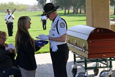 Presenting shell casings