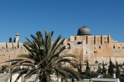 Southern Wall and the Al Aqsa Mosque
