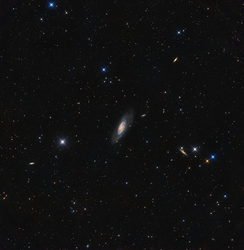 M 106 wide field