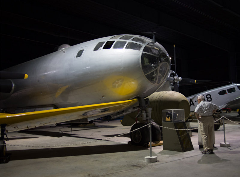 P4190165 Checking out a B29 at Aviation Museum in Warner Robins, Georgia