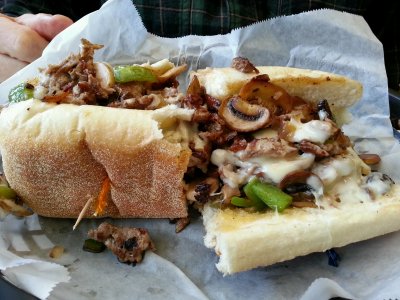 The BEST Philly cheesesteak!