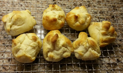 Sweet Bean Paste Filled Crescent  Rolls