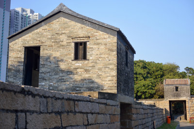 Front Wall and Guard House
