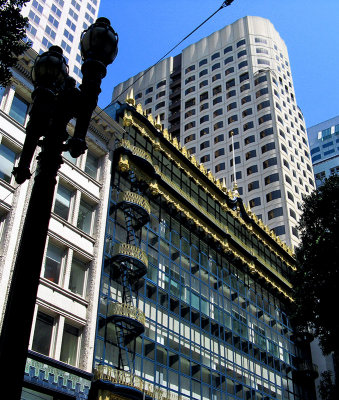 Glass Framed in Blue and Gold: The Hallidie Building 5124