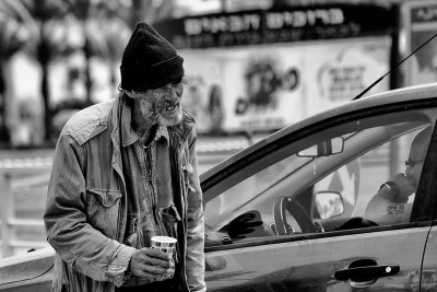 The Beggar and the non-compliant customer