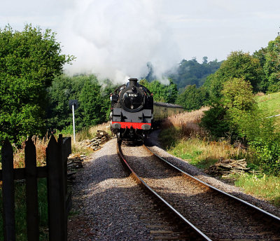 80136 climbs up to Roebuck Crossing.