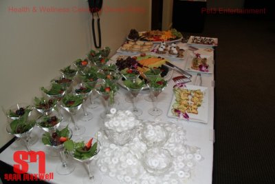 Food at Pel3 Entertainment Celebrity Party Dinner