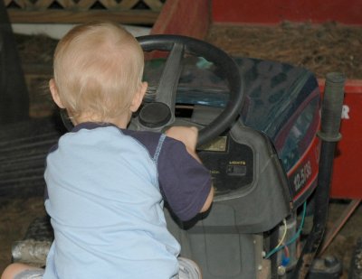 Always time for a tractor ride