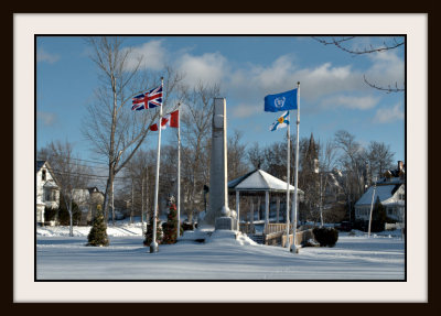 Blowing Flags