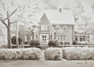 Cowper House  www.LauraFoxArt.com