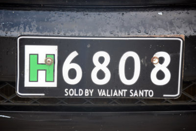 Vanuatu License Plate