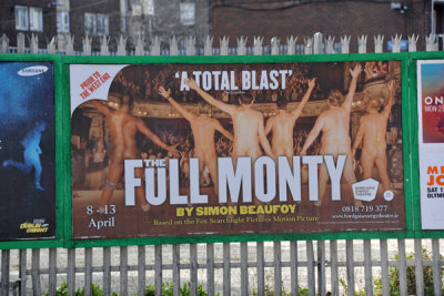 2013 production of The Full Monty, Dublin