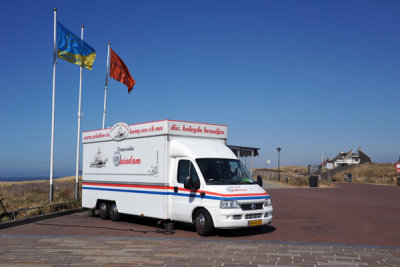 Herring sandwich truck - Visspecialist Duindam, Noordwijk aan Zee