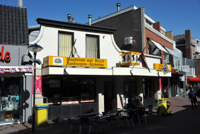 Braadworsten - Snackbar A&P, Hoofdstraat, Noordwijk aan Zee