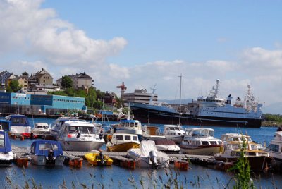 Ålesund harbor, west of the old town
