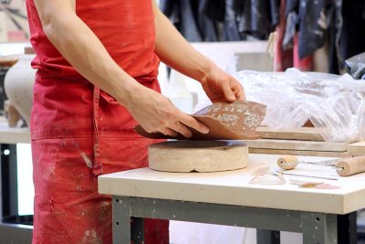 Into a Slump Mold