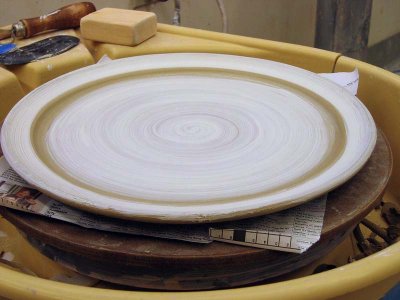 Large Plate - Trimmed