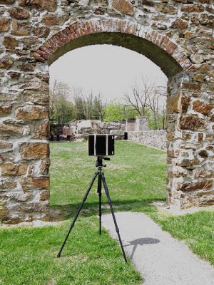 Shooting thru Doorway