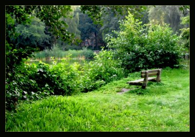 Place to sit down and let the thoughts fly away