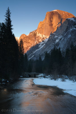Half Dome in Beautiful Light