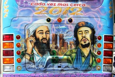 Bolivian bus art