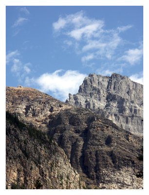 Mountains at Moraine Lake
