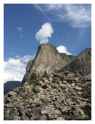 Mountain at Moraine Lake