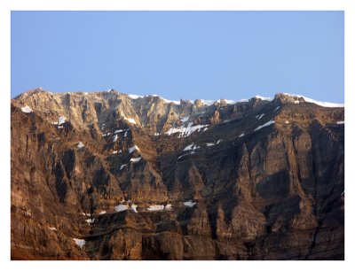 Mountain at Moraine Lake
