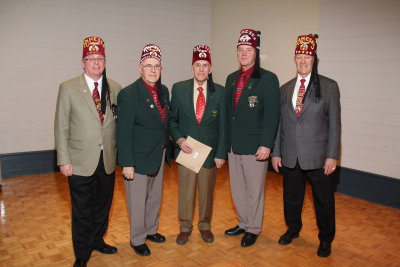 2012 Fall Stated Meeting, Samsar and Long Service Awards