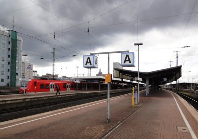 platform scene