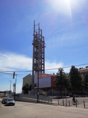 watch tower for construction site