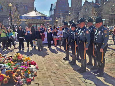 Visiting state troopers