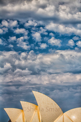 Sydney Opera House with sky