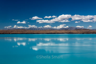 Lake Pukaki reflection 