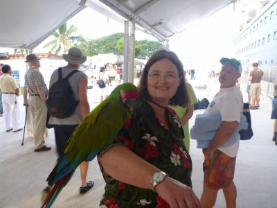 Beth and the Macaw