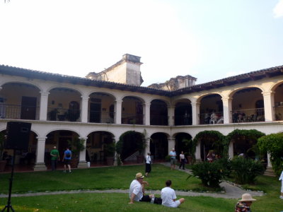 Hotel grounds- former monastery