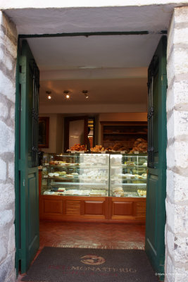 and very hidden, some beautiful pastery shop