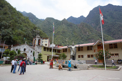 Inka Statue on square