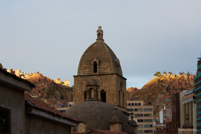 View over the roofs of the city