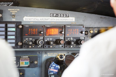 with direct views into the cockpit