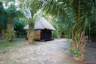 Our lodge with my cabana