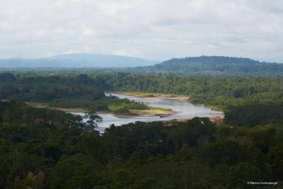 Beautiful view over the river