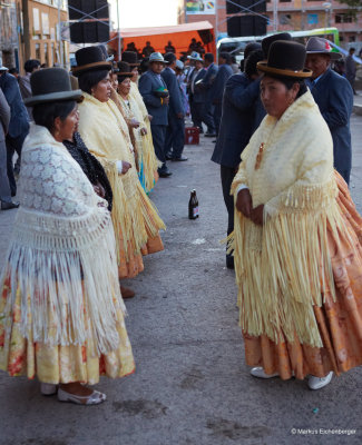 there was a festival and the ladies were dancing