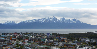 and a view of some parts of Ushuaia