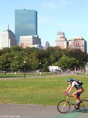 Back Bay from Boston Common