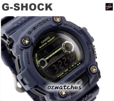 CASIO G-SHOCK SOLAR POWER GR-7900NV-2 GR-7900NV-2DR NAVY BLUE LIMITED EDITION