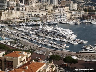 De jachthaven van Monaco