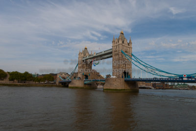 London 2012 Olympics - Paralympic Logo on Tower Bridge