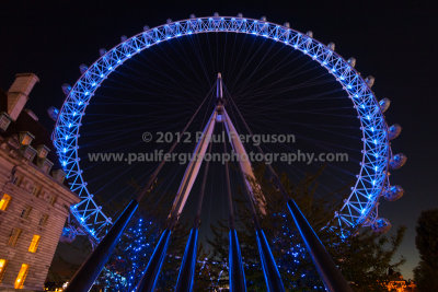 London Eye Sunset flight on 11 September 2012