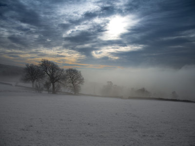 Snowy Derbyshire